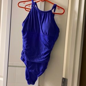 Halter top bathing suit